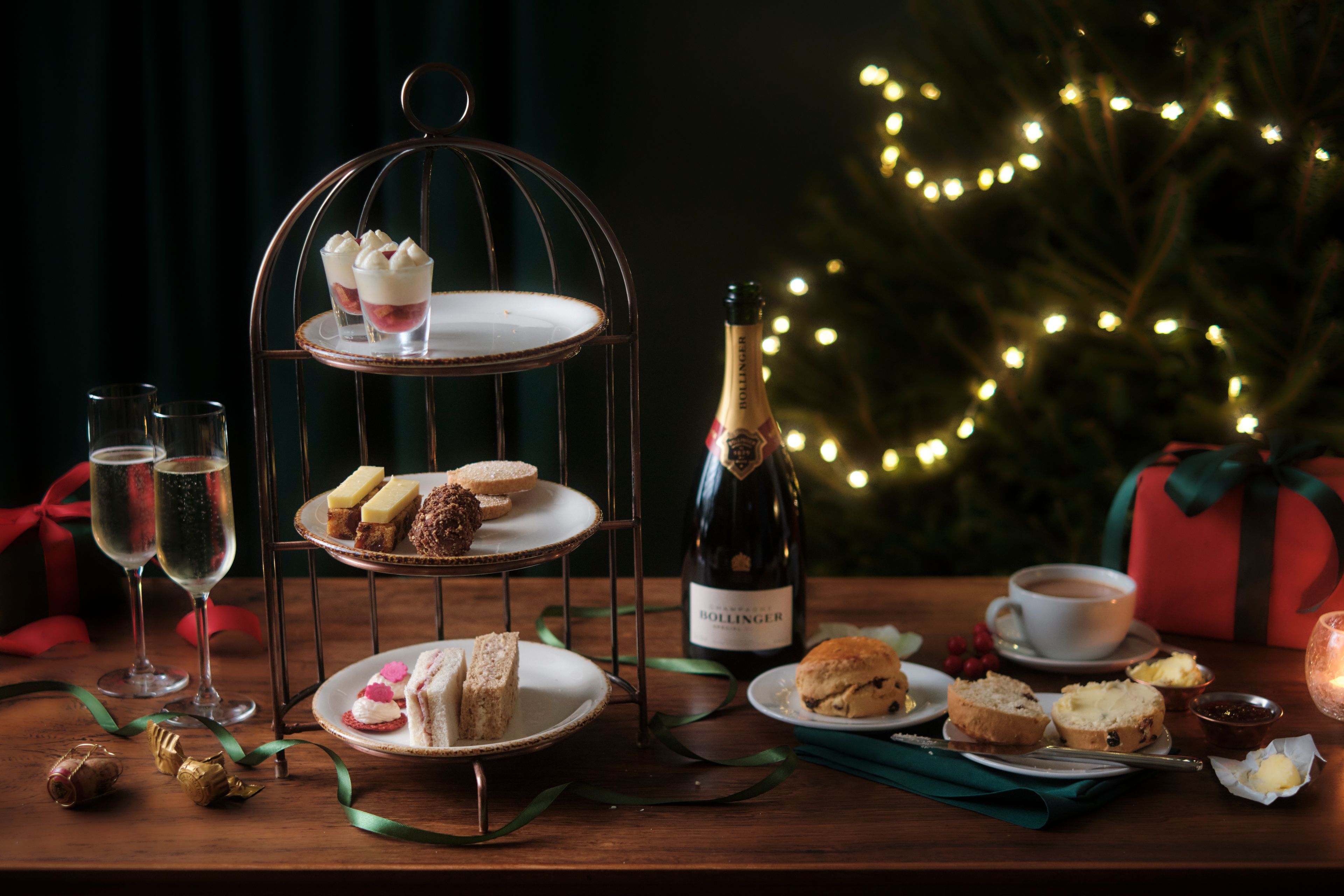 Festive afternoon tea