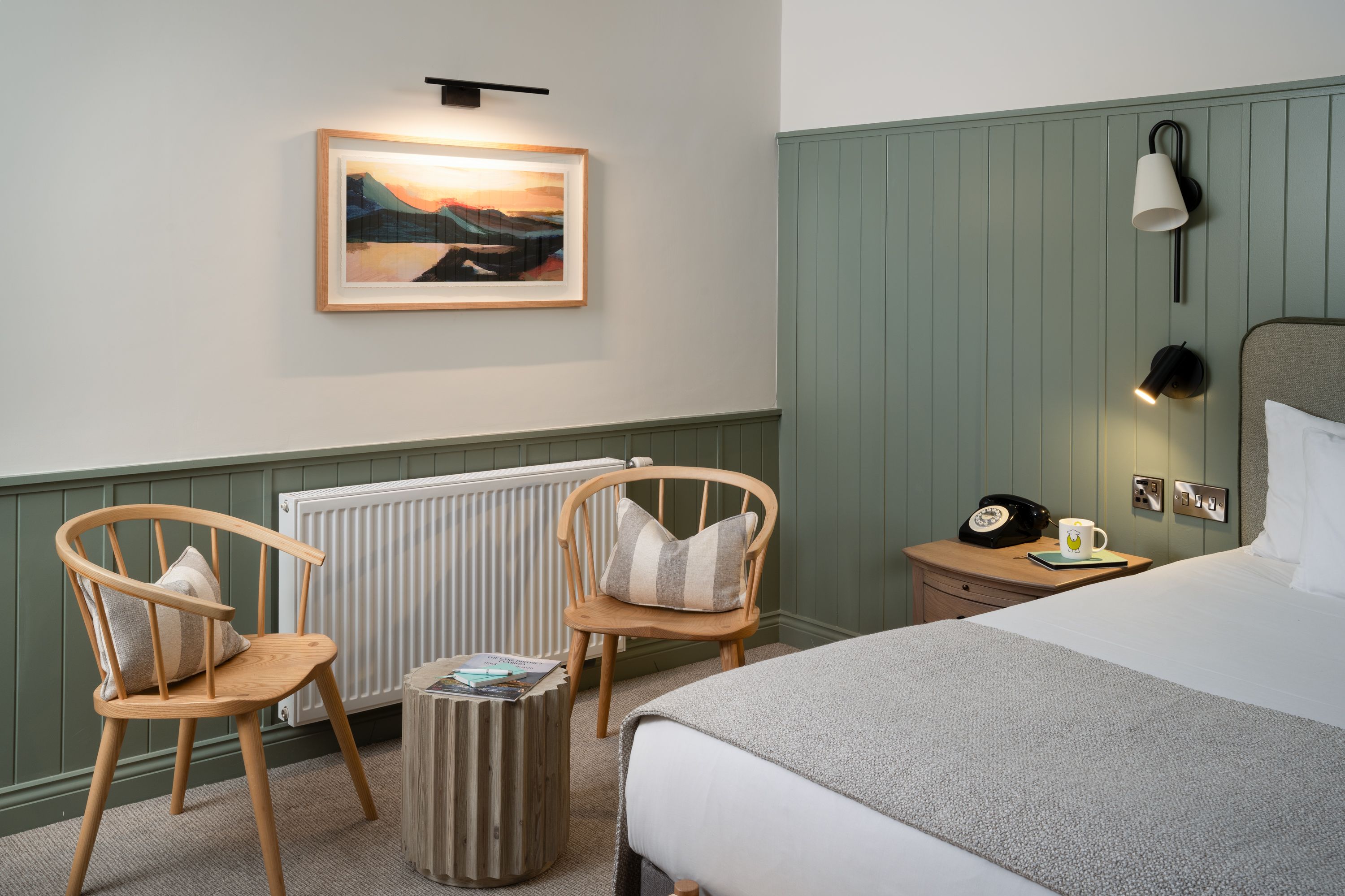 Signature room bed area