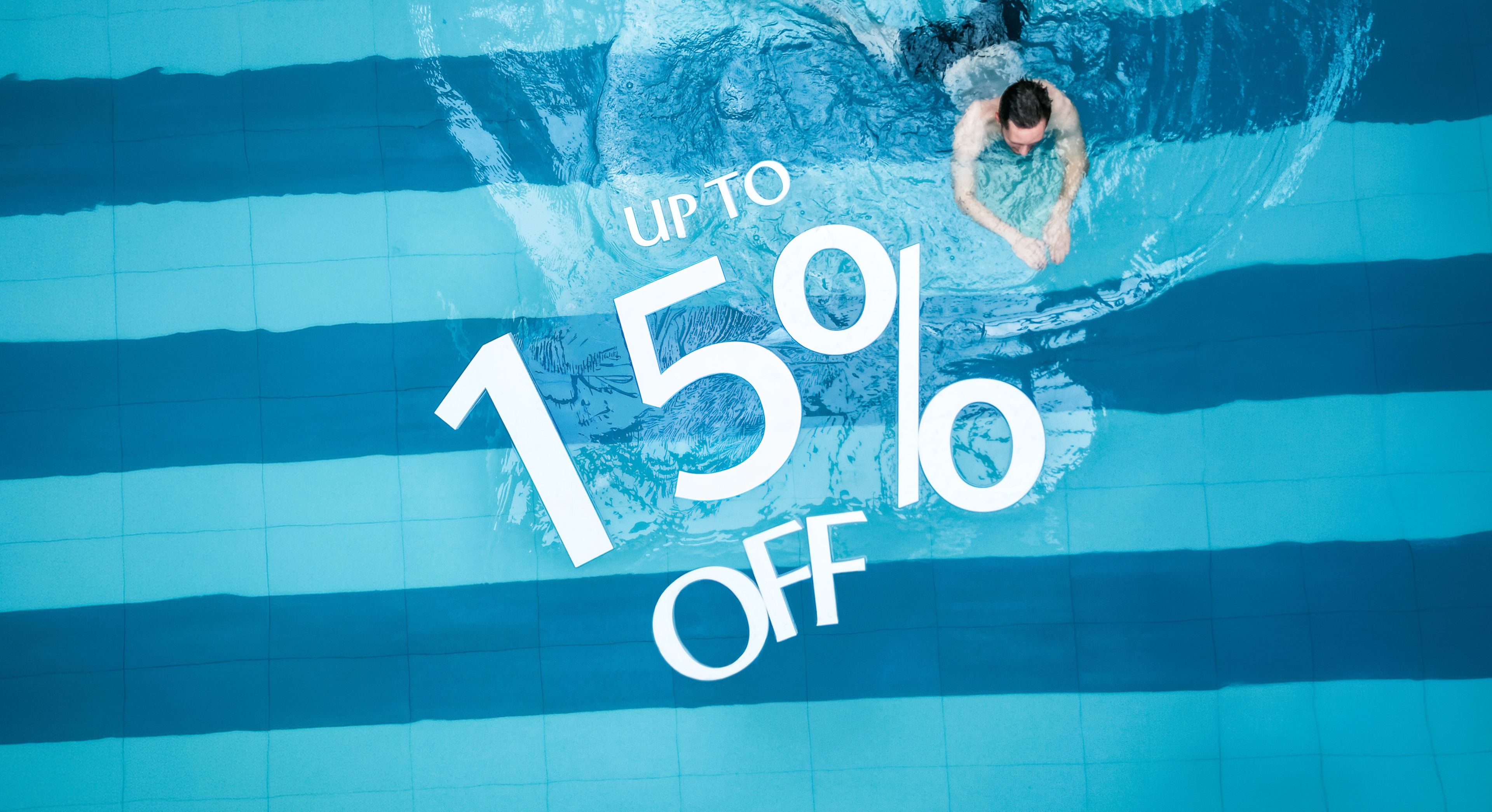 Up to 15% off pool floats